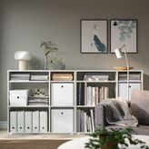 IKEA KUGGIS kapaklı kutu beyaz - 00526875