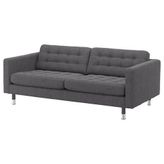 IKEA Landskrona 3'lü Gunnared Koyu Gri Kanepe