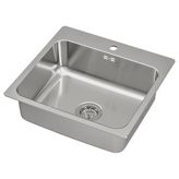 IKEA LANGUDDEN/LILLVIKEN tek gözlü eviye paslanmaz çelik - 29157477