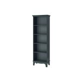 IKEA Lommarp Açık Kitaplık Koyu Mavi-yeşil Renk 65x199 Cm Ev-ofis Düzenleyici Raf