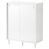 IKEA Mackapar Beyaz 80x102 cm Ayakkabı Dolabı
