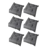 IKEA Malında Sandalye Minderi 6 Adet 40/35x38x7 cm