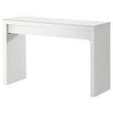 IKEA Malm Beyaz 120x41 cm Makyaj Masası