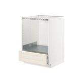 IKEA Metod Maximera Bodbyn Kırık Beyaz 60x60 cm Ankastre Fırın Dolabı