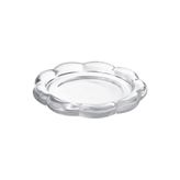 IKEA Mum tabağı, çiçek şeklinde, şeffaf renk, 11 cm