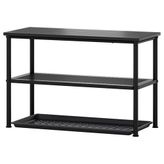 IKEA NIPASEN/BAGGMUCK ayakkabılık siyah-gri - 69618009