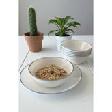 IKEA Oftast Yaldızlı 6 Kişilik Kase 15 cm Pltn
