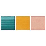 IKEA Pepprig 28x28 cm 3 Adet Microfiber Kurulama Bezi