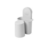 IKEA Ranen diş fırçalık, gri 16cm
