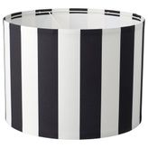Ikea RINGSTA abajur başlığı, siyah-beyaz, 42 cm