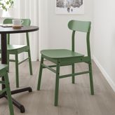 IKEA RÖNNINGE ahşap sandalye yeşil - 50412895