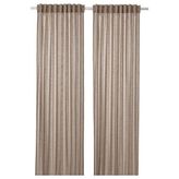 IKEA SILVERLÖNN tül perde/2 kanat bej - 10493978