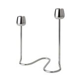 Ikea Sılverpäron Şamdan, Lame, 20 Cm, 2'li