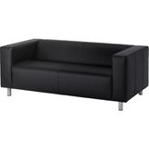 IKEA Siyah Ferah Kanepe - 2'li Kanepe