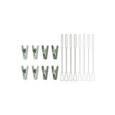 Ikea Slıbb Mandal Seti Yeşil 8 Adet 30567732
