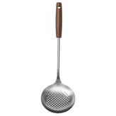 IKEA SLITSTARK kevgir, paslanmaz çelik-ceviz, 38 cm