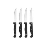 IKEA SNITTA biftek bıçağı seti, siyah, 22 cm, 4 adet