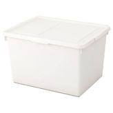 IKEA Sockerbıt Beyaz 38x51x30 cm Kapaklı Kutu