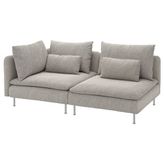 IKEA Söderhamn Viarp Bej Kahverengi 3'lü Kanepe