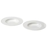 IKEA STOCKHOLM 2025 çukur tabak seti beyaz - 80592423