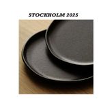Ikea Stockholm 2025 Koleksiyonu - Anne Hediyesi - Ev Hediyesi Tatlı Tabağı Seti 18 Cm X 2 Adet