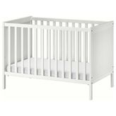 IKEA Sundvık Beyaz 60x120 cm Bebek Karyolası