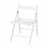 IKEA TERJE Katlanır Sandalye Beyaz