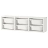 IKEA TROFAST çocuk duvar rafı beyaz