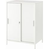 IKEA Trotten Beyaz 80x110 cm Sürgü Kapaklı Dolap