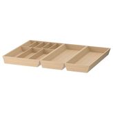 IKEA Uppdatera 10x50 cm Bambu Çekmece Düzenleyici
