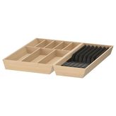 IKEA UPPDATERA çekmece düzenleyici açık bambu-antrasit - 09611789