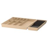IKEA UPPDATERA çekmece düzenleyici açık bambu-antrasit - 49611787