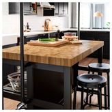 IKEA VADHOLMA mutfak adası rafı siyah