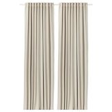 IKEA VILBORG karartma perde/2 kanat bej - 50297555