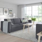 IKEA VIMLE 3'lü kanepe gunnared orta gri - 79399030