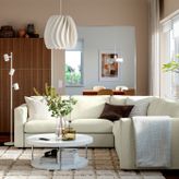 IKEA VIMLE 4'lü köşe kanepe gunnared bej - 29399476