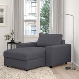 IKEA VIMLE uzanma koltuğu gunnared orta gri - 19409145
