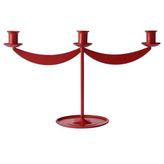 IKEA VINTERFINT şamdan kırmızı - 70634268