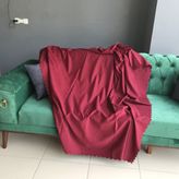 İkizler Şönil Koltuk Örtüsü - Bordo
