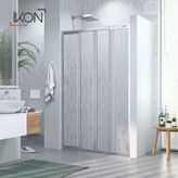 ikon Krom 2 Sabit 2 Sürgü | Mika Cam Duş Kabini H:180 - 155 CM