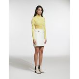 İLVİ Ridder Kaşmir Kadın Beyaz Etek - 42