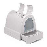 Imac Zuma Torbalı Kapalı Kedi Tuvaleti Gri 56X40x42,5Cm
