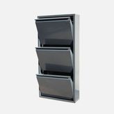 İmak Metal Kapaklı 3 Katlı Ayakkabılık