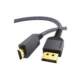 İMEXTECH DisplayPort HDMI Kablo, Gri BBZR469