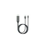 İMEXTECH Lightning HDMI Kablo, Gri ZR17A