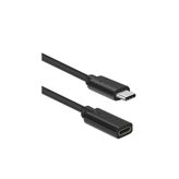 İMEXTECH TYPE-C Uzatma Kablo, 50 cm, Siyah BBZR73A