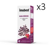 İmubest Kara Mürver 150 ml Şurup