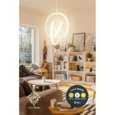 İmza Model 3 Renk Işıklı Power Ledli Salon Mutfak Oda Hol Ledli Avize Beyaz