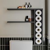 Inarch Tiny Duvar Rafı – Duvara Monte, Modern Tasarım, Antrasit