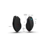 Inca IMG-GT22 Kablosuz + Bluetooth Siyah Gaming Mouse